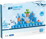  Mágneses építőkockák - jeges tenger állatokkal 112 db/cs - delfinbuvar