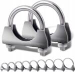  Kipufogóbilincs U-típusú bilincs 2 db-os szett Átmérő 54 mm (B0CS6BMYB6)