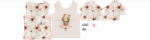 Takoy Panou pentru tricou funcțional copii cu mânecă scurtă 86 zâna floare