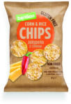 Benlian Foods kukorica és barnarizs chips - jalapeno- sajt 50 g