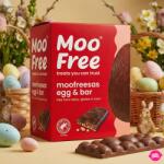 Moo Free Vegán Ropogós Csokigolyós Húsvéti Tojás + Csokiszelet 135 g