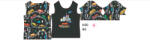Takoy Panou pentru tricou funcțional copii cu mânecă scurtă 86 mașini colorate