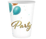  Party Balloon papír pohár 6 db-os 250 ml (MLG411697) - oliviashop