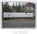  Kiskunmajsa hűtőmágnes (műanyag keretes)
