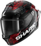 Shark Skwal CUP | SPEED-VIB bukósisak | Fekete/Piros/Ezüst