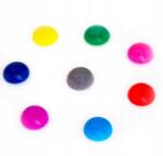 D. rect mágnesek 20 mm többszínű 8 darab táblákhoz és hűtőszekrényekhez