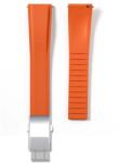  Curea cauciuc FKM Premium portocalie, pentru Breitling Avenger, telescop QR 20mm