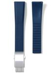  Curea cauciuc FKM Premium navy, pentru Breitling Avenger, telescop QR 22mm