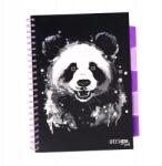 Strigo Spirálos Jegyzetfüzet A4/100K Panda Vonalas