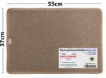 Max-Dywanik Gumi lábtörlő cipőtálca 37x55 cm bézs színű (496022)