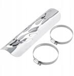  Motorkerékpár Kipufogó Védőburkolat Hőpajzs Égésvédő 50-70 MM