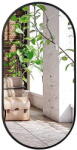 Oskar Ovális tükör 80x40cm fekete kerettel (model_15416_1)