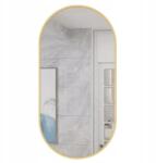 Oskar Ovális tükör 80x40cm arany keretben (15418_1)