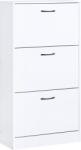 Mobikon Pantofar pal alb Botoria 60x24x116 cm (0000409172) Pantofar