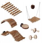 Relaxdays 8 darabos madárjáték (10044797)