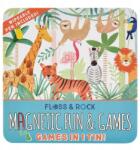 Floss & Rock mágneses játék szett 4in1 kreatív utazó játék (40P3562)
