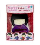 Stnux Yoko lila flip-flop baba /Stnux hímzett filc baba készítése (STNU0114)