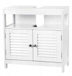 SONGMICS Chantelle mosdószekrény fehér