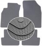 Max-Dywanik Renault Fluence 2010-2016 Autószönyegek Eva Szürke