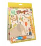 Floss & Rock Vízi kifestőkönyv Dzsungel víz filctollal 6 oldal (51P6239)