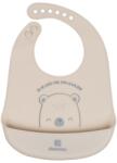 Kikkaboo Лигавник силиконов Bear with me Grey (31303030045) - tary
