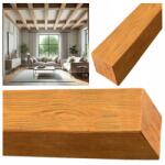 INdecori Rusztikus gerenda utánzat Hungarocell gerendák Dekoratív minták Arany tölgy (Złoty Dąb Modern)