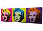 Andy Warhol Marilyn Monroe PC059 című festményének reprodukciója, 30x80 cm (762SYM1263)