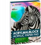 Tritart Rajzblokk, Tritart, A3, 400 g/m2, 20 lap, fehér