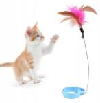  Állítható Macska Horgászbot Toll Nyakörv Karral Játék (OFTJZ1791)