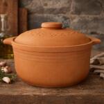 ATELIER 49 Oala pentru sarmale si friptura glazurata din ceramica, 4 litri (ATE49-POE-335776)
