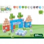 Madej Mágneses építőkockák 3D kocka 89 db-os kocka