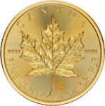 Royal Canadian Mint | Maple Leaf 1 uncia | 2026 | aranyérme (104320)