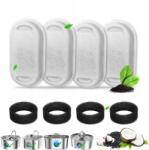  Csere szűrőkészlet macskák és kutyák ivókútjához 4+4 darabos (zestaw do wymiany filtra)