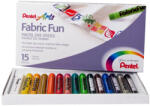 Pentel Textilkréta 15 db-os készlet PTS2-15 Pentel