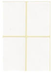 Papirx Etikett címke, 38x58mm, 15 lap, 4 címke/lap