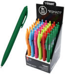 Vinson Golyóstoll nyomógombos 0, 7mm Vinson Smart R1 vegyes test displ 36 db/display - papirx