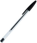 BLUERING Golyóstoll eldobható kupakos Bluering® írásszín fekete - papirx