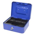 BLUERING Pénzkazetta fém 20x8, 5x16 cm közepes Bluering® kék - papirx