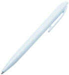 PapirX Golyóstoll nyomógombos műanyag fehér test, Leopard, írásszín kék