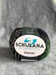 SCHULANA Marionet fonal olasz gyapjú szín 103 fekete-zöld-fehér 50g (103)