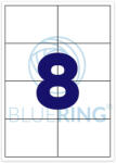 BLUERING Etikett címke, 99, 1x67, 7mm, 100 lap, 8 címke/lap Bluering - papirx