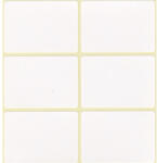 Papirx Etikett címke, 35x50mm, 10 lap, 6 címke/lap