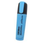 Keyroad Szövegkiemelő vágott hegyű, lapos test Keyroad Fluo neon kék - papirx