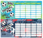 Nebulo Órarend egylapos Foci, 25 db/csomag, Nebulo - papirx