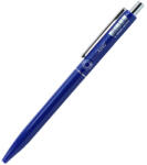 BLUERING Golyóstoll 0, 8mm, nyomógombos műanyag kék test, Bluering® Z3, írásszín kék - papirx
