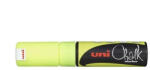 uni Krétamarker folyékony 8mm, Uni-Posca PWE-8K fluor sárga - papirx