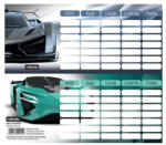 Nebulo Órarend egylapos Sportautó, 25 db/csomag, Nebulo - papirx