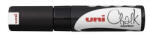 uni Krétamarker folyékony 8mm, Uni-Posca PWE-8K fekete - papirx