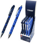 Vinson Golyóstoll nyomógombos 0, 7mm Vinson Point K36 vegyes test displ 24 db/display - papirx