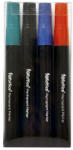 Foroffice Alkoholos marker Foroffice, kerek hegyű hegyű, 1, 5-3mm, 4 db-os készlet, - papirx